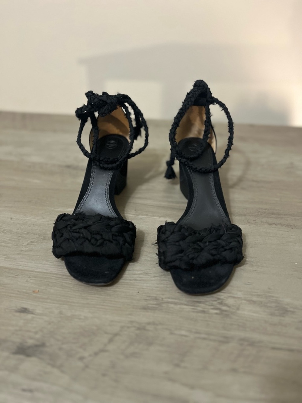 The Row Strappy Lace Up Sandals